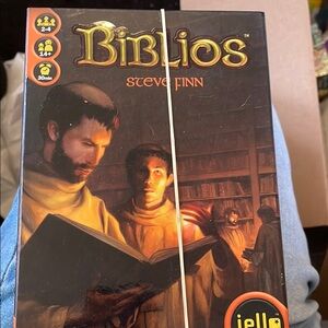 Biblios Card Game by - Black and Gold